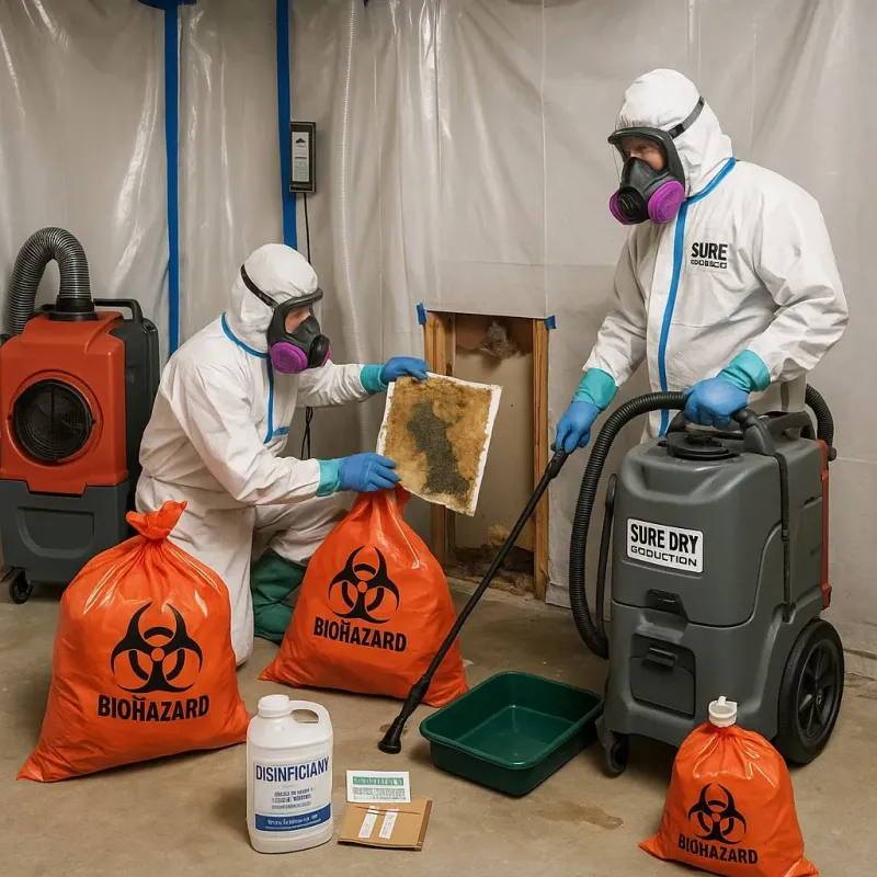 Contaminated Water Handling Protocols process in Agoura, CA